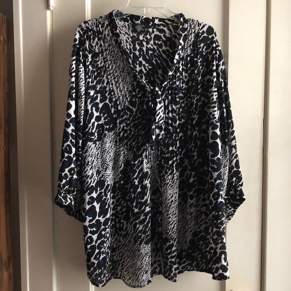 Alfani Woman Button Front Blouse